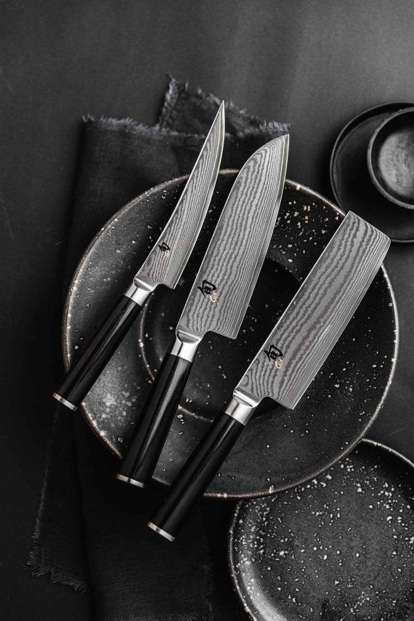 Kai Shun Classic Tomatenmesser - 32-lagiger Damaststahl - 15 cm - DM-0722
