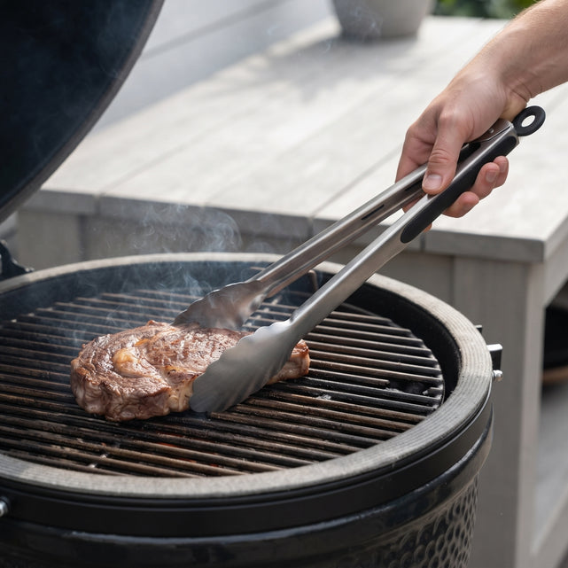 Schritt 6: Gib dem Kamado Zeit, um auf Temperatur zu kommen