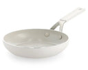 KitchenAid Bratpfanne Aluminium White Milkshake ø 24 cm - keramische Antihaftbeschichtung