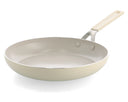KitchenAid Bratpfanne Aluminium Almond Cream ø 28 cm - keramische Antihaftbeschichtung