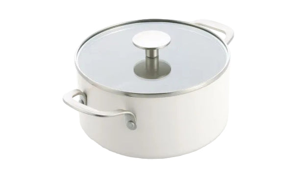 KitchenAid Kochtopf Aluminium White Milkshake ø 20 cm / 3,1 Liter - keramische Antihaftbeschichtung