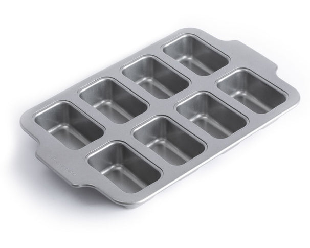 KitchenAid Mini-Kuchenform Aluminized Steel - 8 Mini-Kuchen - 39 x 24 cm - keramische Antihaftbeschichtung