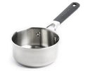 KitchenAid Stielkasserolle Classic Edelstahl ø 14 cm / 1 Liter - ohne Antihaftbeschichtung