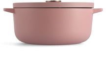 KitchenAid Braadpan Gietijzer Dried Rose ø 26 cm / 5.2 Liter - zijaanzicht