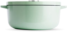 KitchenAid Braadpan Gietijzer Pistachio ø 26 cm / 5.2 Liter - zijaanzicht