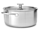 KitchenAid Kochtopf Tri-Ply Edelstahl ø 24 cm / 4,9 Liter - ohne Antihaftbeschichtung
