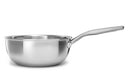 KitchenAid Sauteuse Tri-Ply Edelstahl ø 22 cm / 3,1 Liter - ohne Antihaftbeschichtung