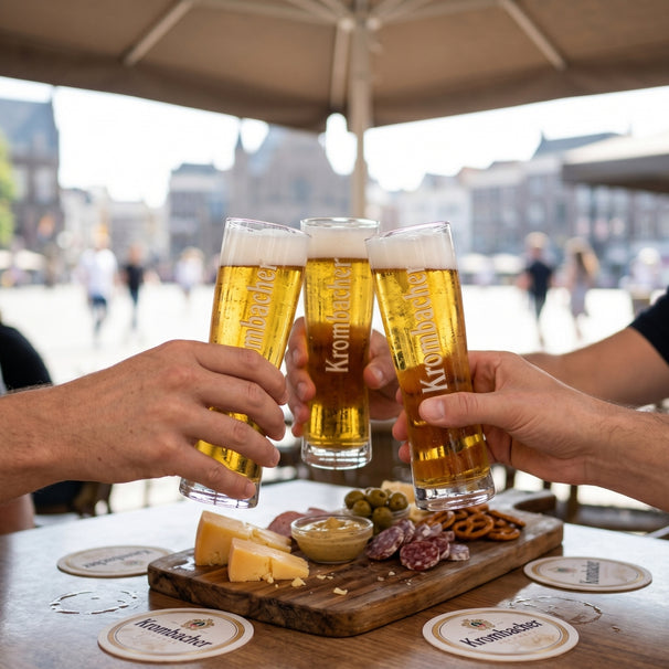 Krombacher Biergläser Star Cup 250 ml - 4 Stück