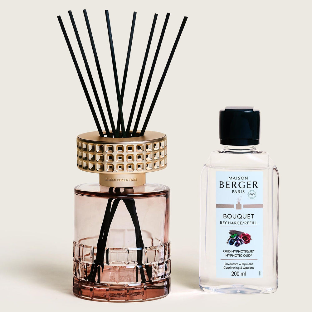 Maison Berger Geurstokjes Celebration Nude - Hypnotic Oud - 200 ml - geurstokjes + navulling
