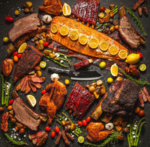 Messermeister BBQ Mes Avanta 20 cm - Zwart Titanium Lemmet - sfeerbeeld 3