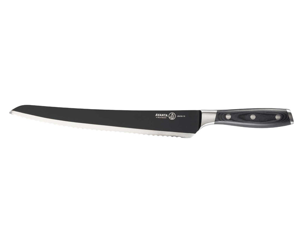 Messermeister Brisketmes / Vleesmes Gekarteld Avanta BBQ 25 cm - bovenaanzicht