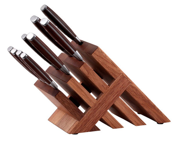 Messermeister Messerblock mit Messern Avanta Pakkaholz 10-teilig