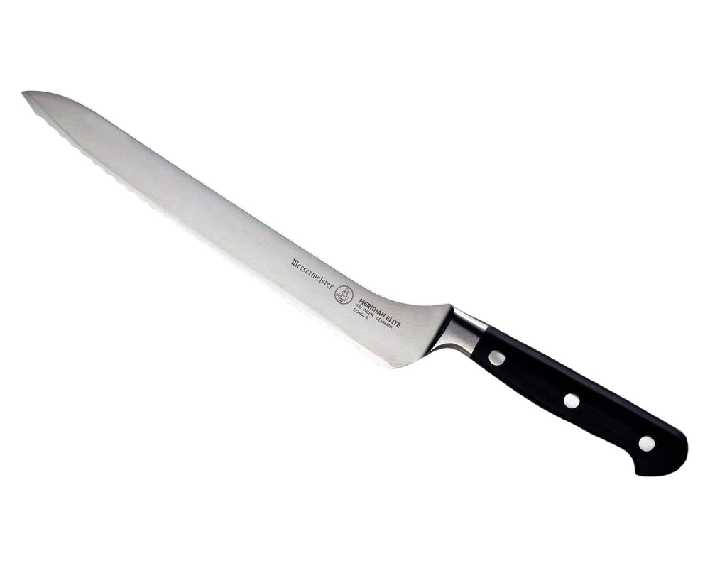 Messermeister Offset Broodmes Meridian Elite 20 cm - schuin aanzicht