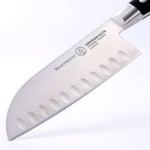 Messermeister Santokumes met Kuiltjes Meridian Elite 13 cm - detail 1