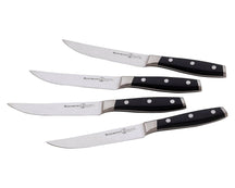 Messermeister Steakmessen Avanta Zwart 13 cm - 4 stuks