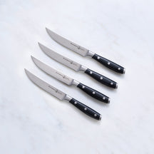 Messermeister Steakmessen Avanta Zwart 13 cm - 4 stuks - sfeerbeeld 2