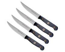 Messermeister Steakmessen Custom 12 cm - 4 stuks - schuin aanzicht