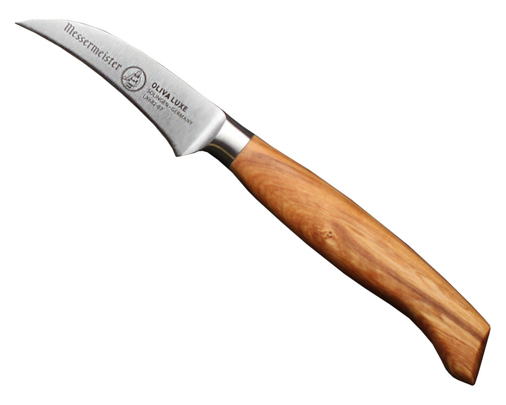 Messermeister Tourneermes Oliva Luxe Olijfhout 7 cm
