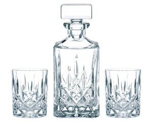 Nachtmann Whiskey Set Noblesse 3-delig - Karaf 750 ml & 2 Whiskeyglazen 295 ml