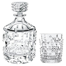 Nachtmann Whiskey Set Punk 3-delig - Karaf 750 ml & 2 Whiskeyglazen 348 ml - karaf en glas