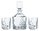 Nachtmann Whisky-Set Sculpture 3-teilig - Karaffe 750 ml & 2 Whiskygläser 365 ml