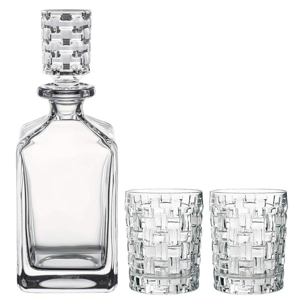 Nachtmann Whisky-Set Bossa Nova 3-teilig - Karaffe 750 ml & 2 Whiskygläser 330 ml