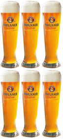 Paulaner Biergläser Weizen 300 ml - 6 Stück