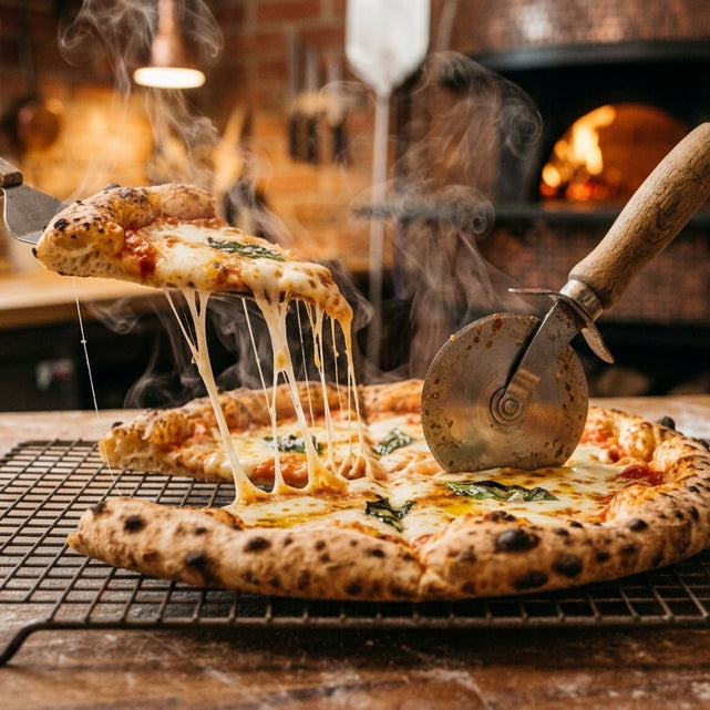 Pizzen für eine Gruppe backen