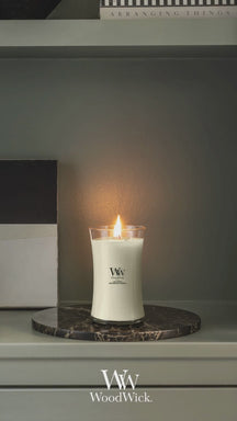 WoodWick Geschenkset Duftkerzen Mini Blooming Trio - 3 Stück - Duftkerze im Glas - Holzdocht