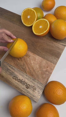 Cookinglife Zitruspresse - Gusseisen - Hebelmodell - Orange
