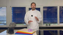 Cookinglife Schneidebrett HACCP Gelb 45 x 30 cm - für Geflügel