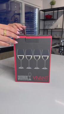 Riedel Weißweingläser Vivant - 340 ml - 4 Stück