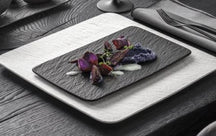 Villeroy & Boch Pizzateller Manufacture Rock - Schwarz - ø 31.5 cm