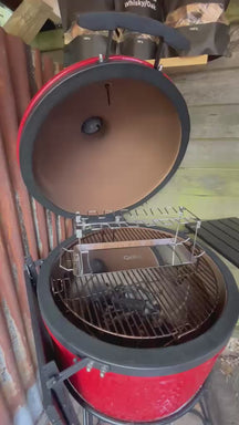Cookinglife BBQ Hähnchenflügelhalter Fire & Flavour - Metall - Für 12 Stück Grillen
