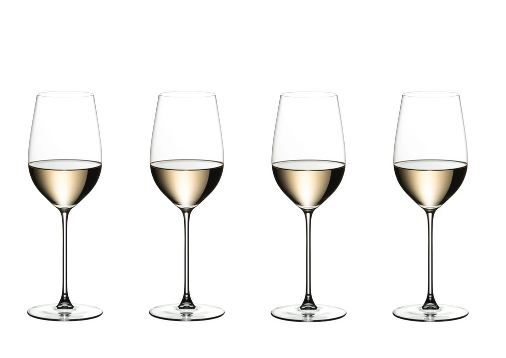 Riedel Weingläser Set - Weiße Weingläser - Veritas - Riesling - 400 ml - 4 Stück