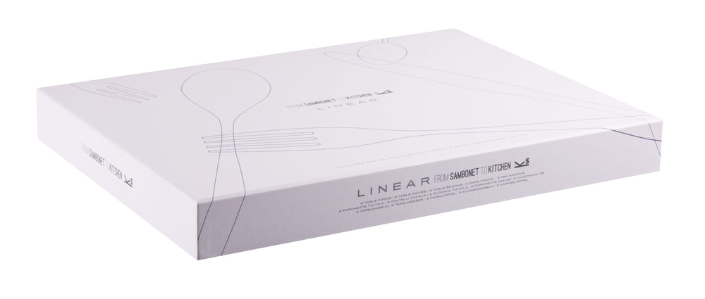 Sambonet Besteckset Linear - Gold - 24-teilig / 6 Personen