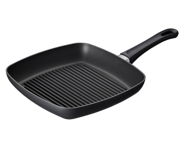 SCANPAN Grillpfanne Classic Induction 27 x 27 cm - Jubiläumsedition - geeignet für alle Wärmequellen - Standard Antihaftbeschichtung