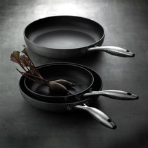 SCANPAN Bratpfanne CTX ø 24 cm - geeignet für alle Wärmequellen - Standard Antihaftbeschichtung