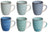 Cookinglife Becher Delice Blau 350 ml - 6 Stück