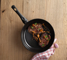 Sola Kochgeschirr Set Stonehenge 2-Delig - Bratpfanne ø 28 cm und Wok-Pfanne ø 28 cm - keramische antihaftbeschichtung
