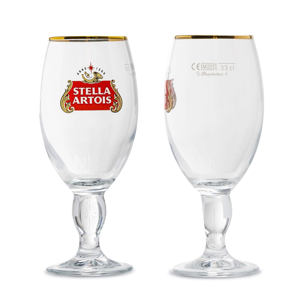 Stella Artois Biergläser - Chalice - 330 ml - 2 Stück