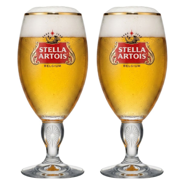 Stella Artois Biergläser - Chalice - 500 ml - 2 Stück