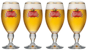Stella Artois Biergläser - Chalice - 250 ml - 4 Stück