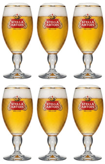 Stella Artois Biergläser - Chalice - 250 ml - 6 Stück
