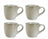 Salt & Pepper Kaffeetassen Artisan Grün 220 ml - 4 Stück
